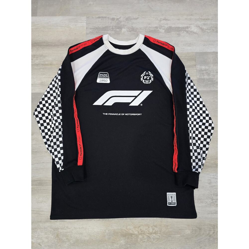 Official Formula 1 F1 Racing Division Long Sleeve Jersey – Men's L/XL – EUC
